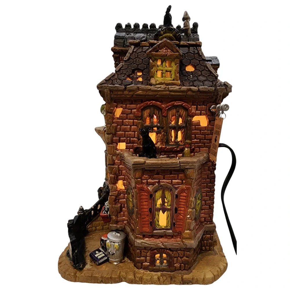 Lemax Spooky Town - Broomstick Manor #15197 (Retired) 2011